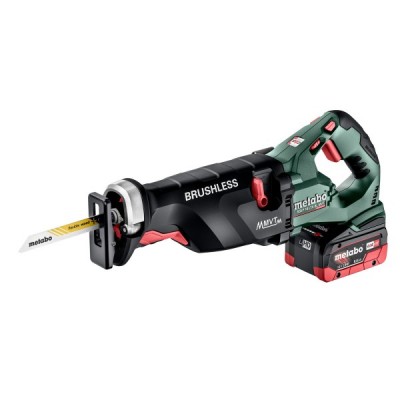 Акумуляторна сабельна пила Metabo SSEP 18 LTX BL MVT (18 В, 2х8 А*год, 32 мм) (602258810) Акумуляторна сабельна пила Metabo SSEP 18 LTX BL MVT (18 В, 2х8 А*год, 32 мм) (602258810)