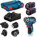 Акумуляторний дриль-шуруповерт Bosch GSR 12V-35 FC Professional (06019H3000) 2x GBA 12V 3 Ah