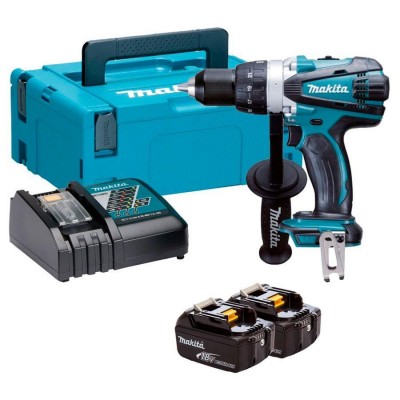 Аккумуляторный шуруповерт Makita (DDF458RFJ)