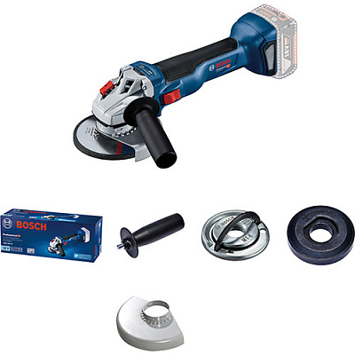 Акумуляторна безщіткова кутова шліфувальна машина Bosch GWS 18V-10 (06019J4002) (Solo - без аку та ЗП)