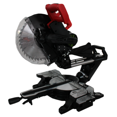 Пила торцювальна HM1245 1800Вт, 305*30мм, 3800об/хв, з протяжним механізмом і лазером